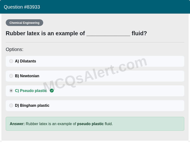Question Screenshot