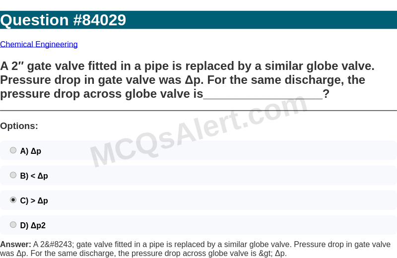Question Screenshot
