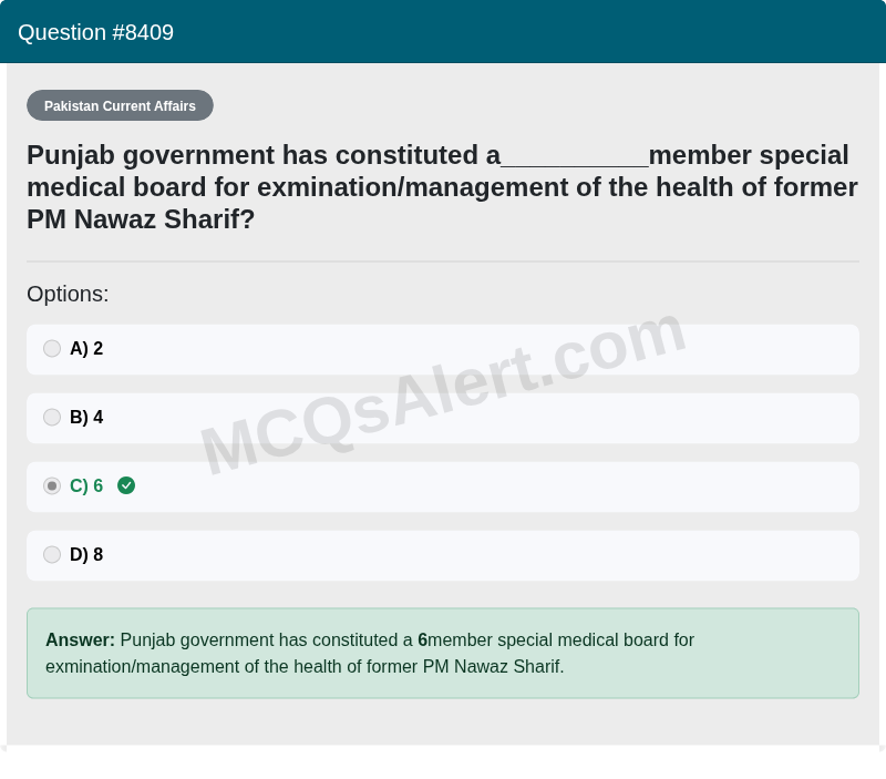 Question Screenshot