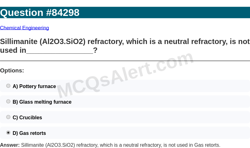 Question Screenshot