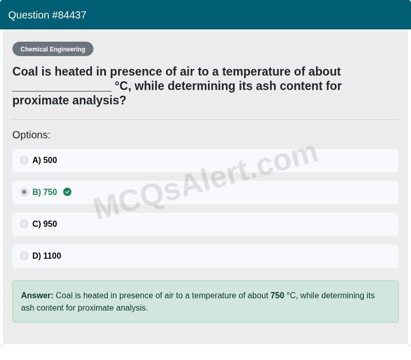 Question Screenshot