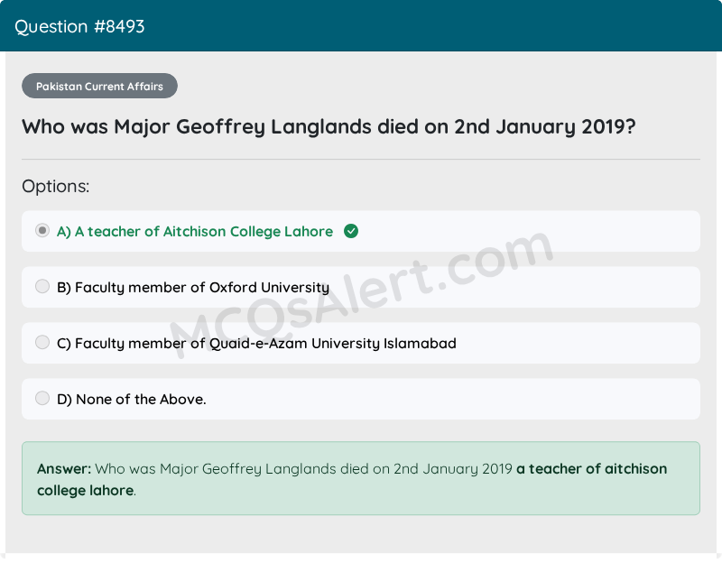 Question Screenshot