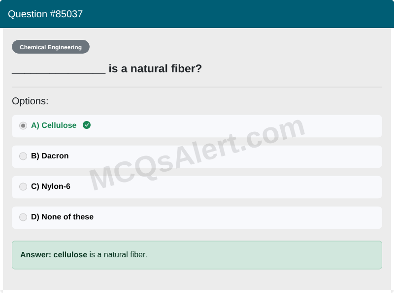 Question Screenshot