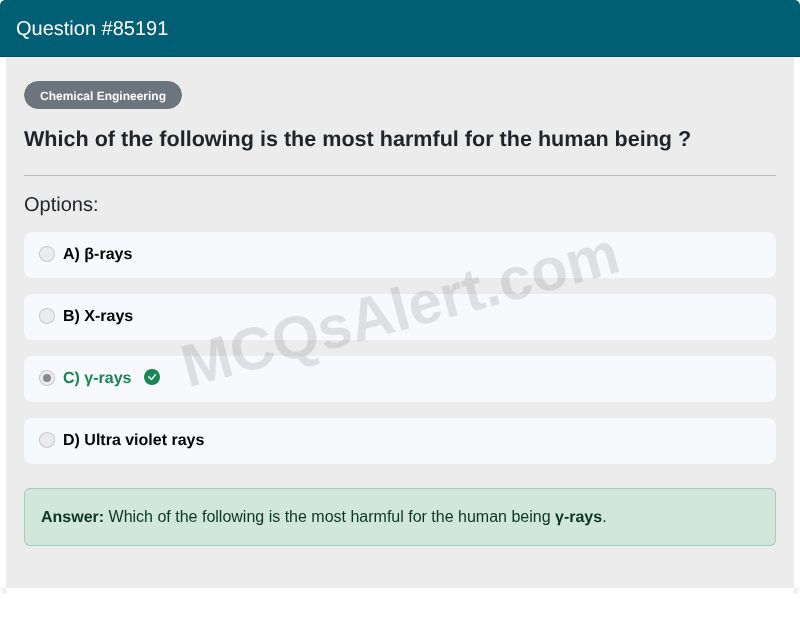 Question Screenshot