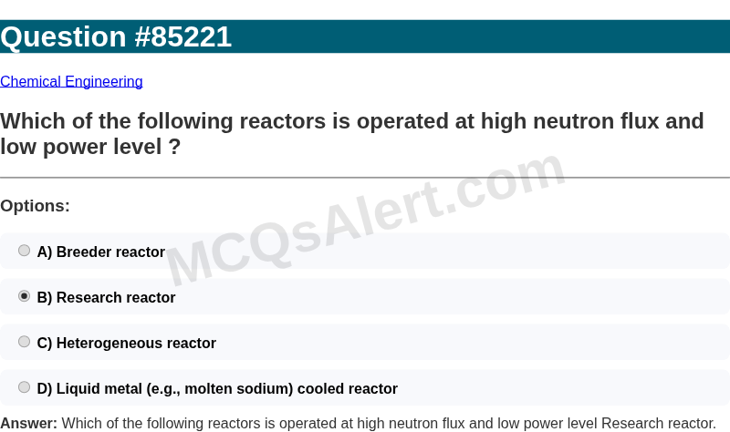 Question Screenshot
