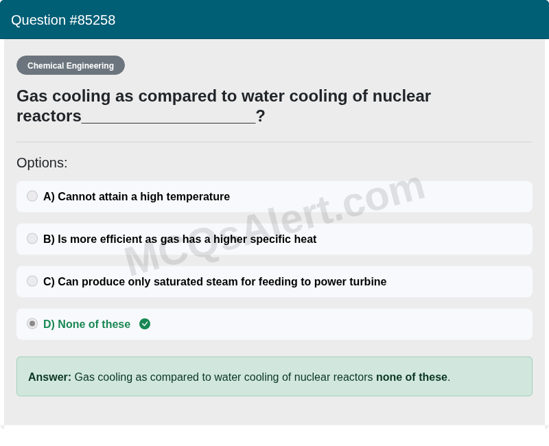Question Screenshot