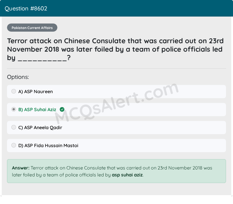 Question Screenshot