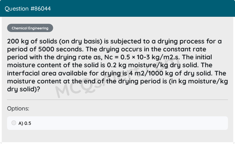 Question Screenshot