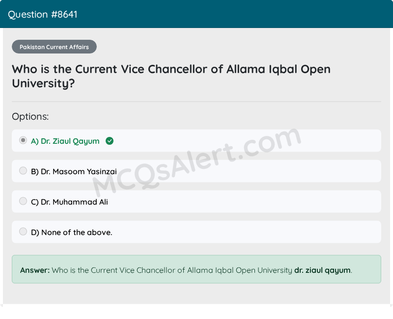 Question Screenshot
