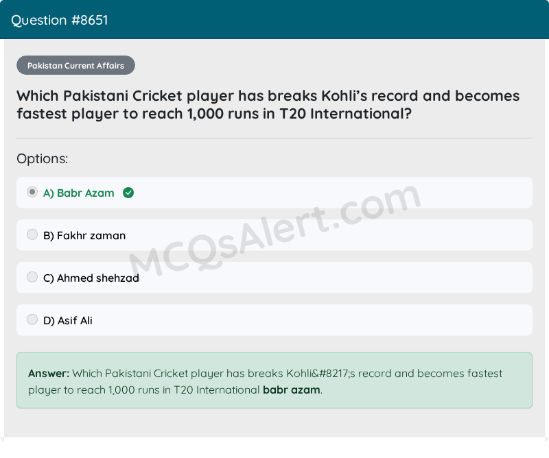 Question Screenshot
