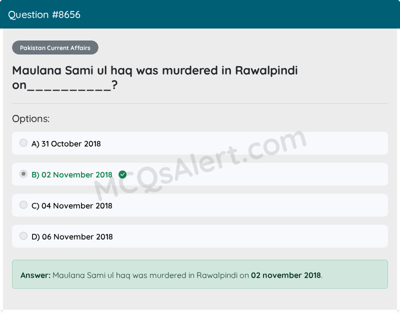 Question Screenshot