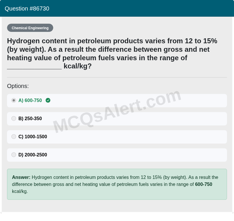 Question Screenshot