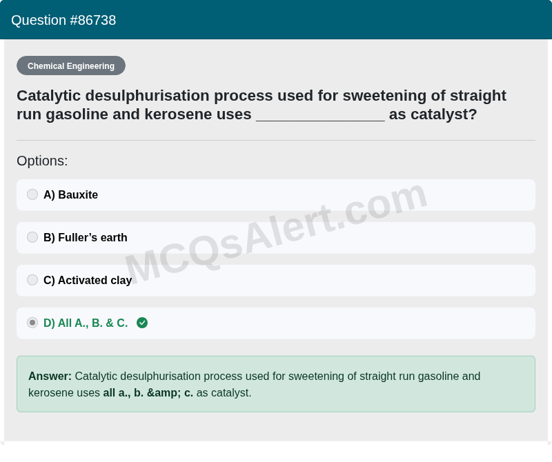 Question Screenshot