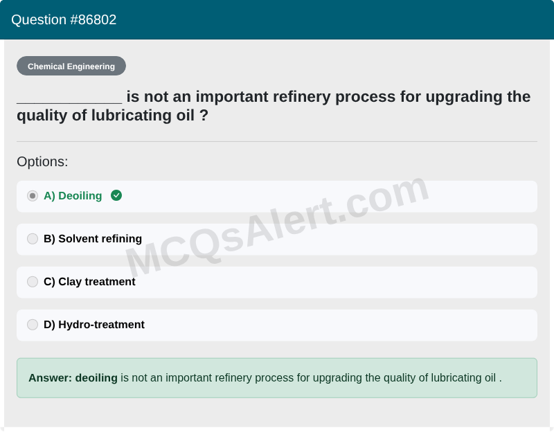 Question Screenshot