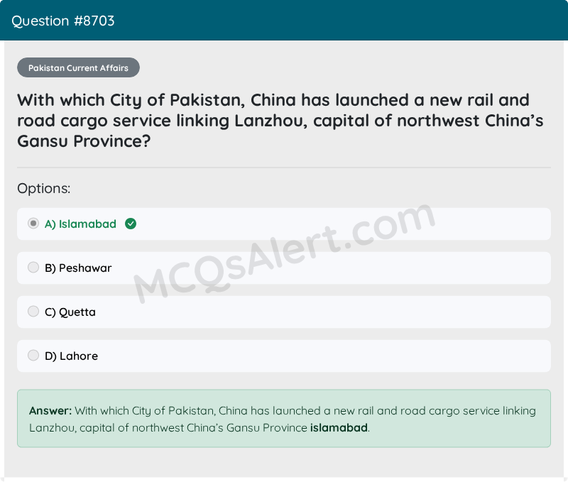Question Screenshot