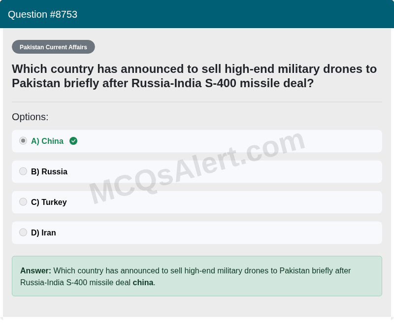 Question Screenshot