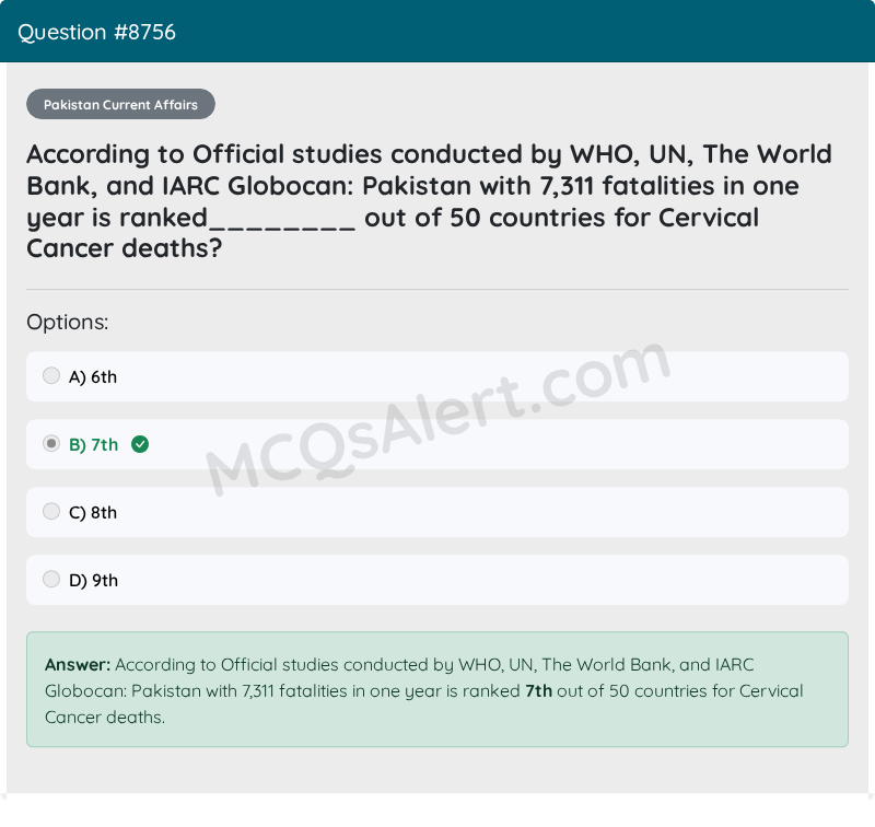 Question Screenshot