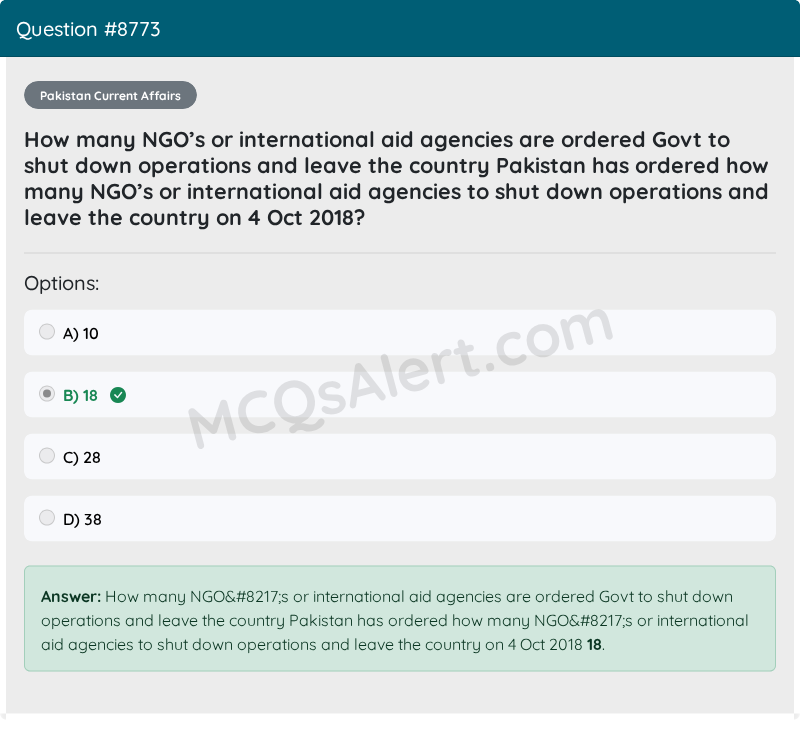 Question Screenshot