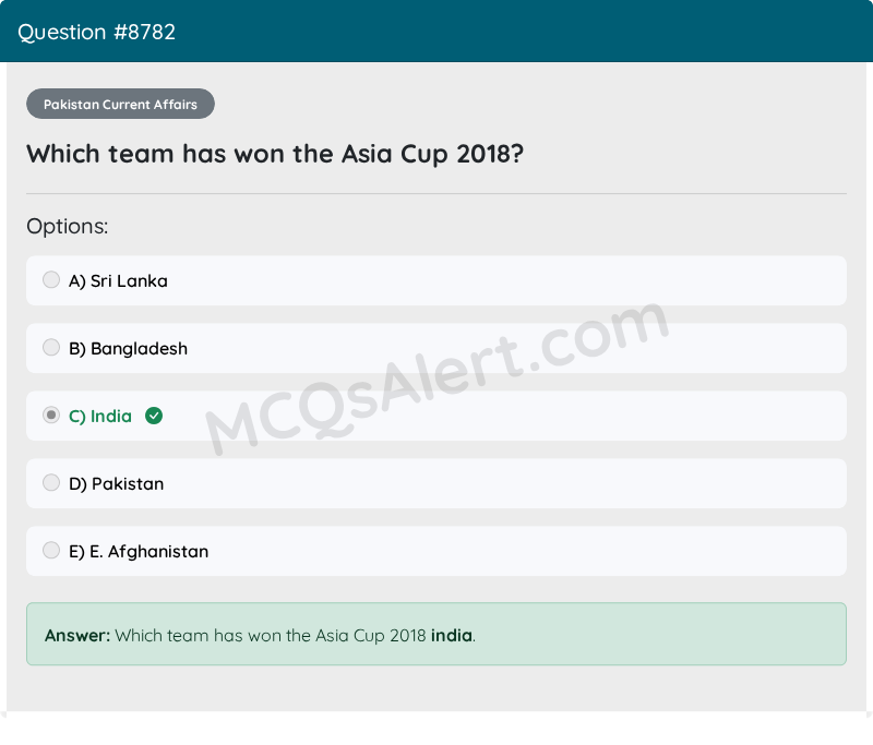 Question Screenshot