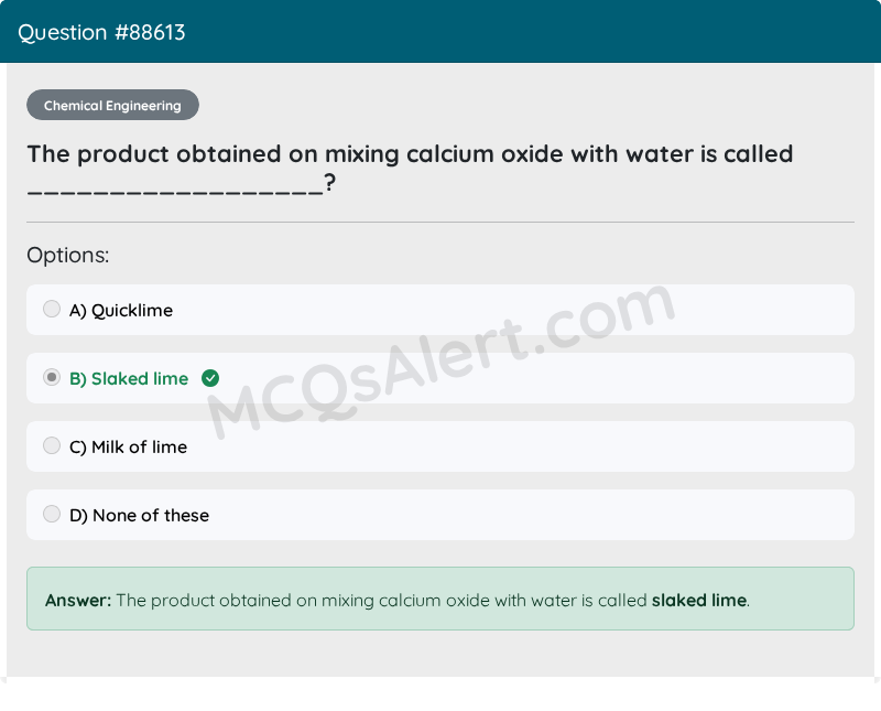 Question Screenshot