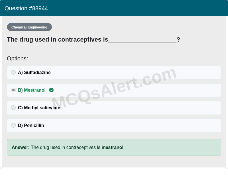 Question Screenshot