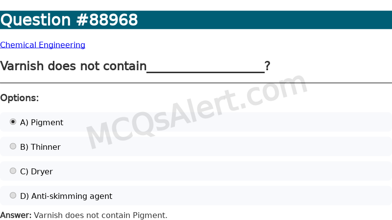 Question Screenshot