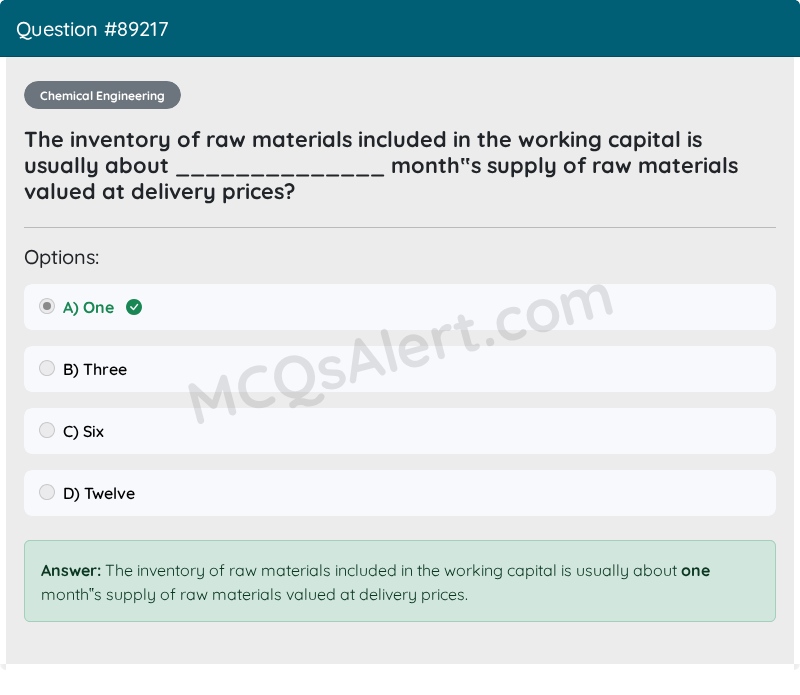 Question Screenshot
