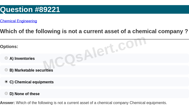 Question Screenshot