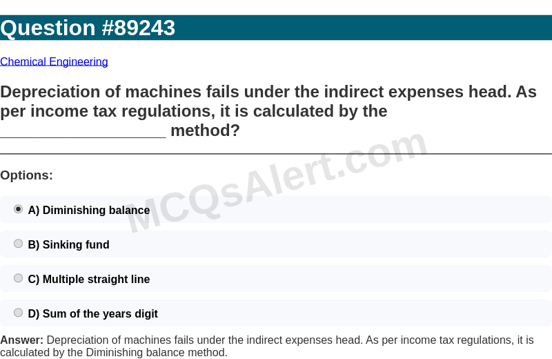 Question Screenshot