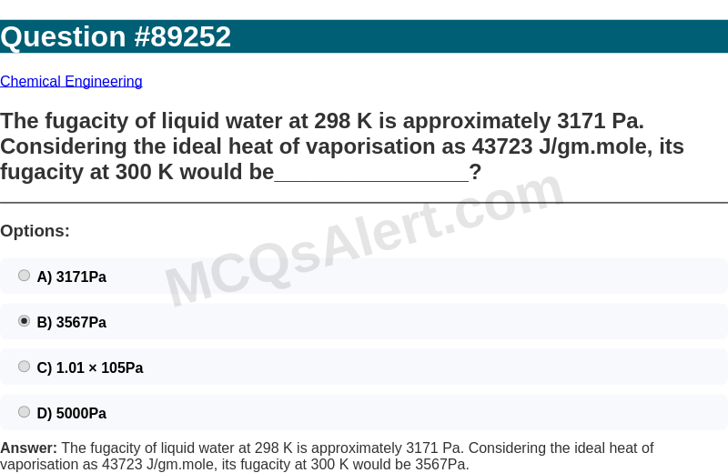 Question Screenshot