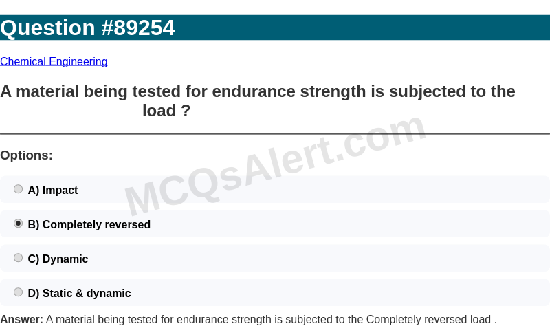 Question Screenshot