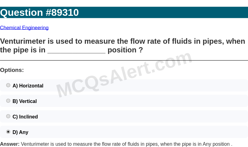 Question Screenshot