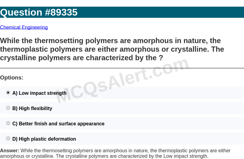 Question Screenshot