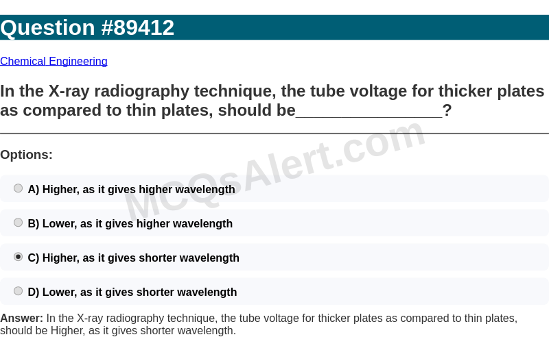 Question Screenshot