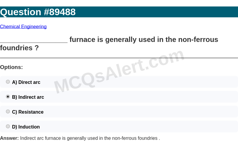 Question Screenshot