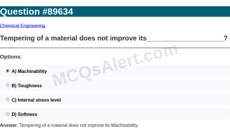 Question Screenshot