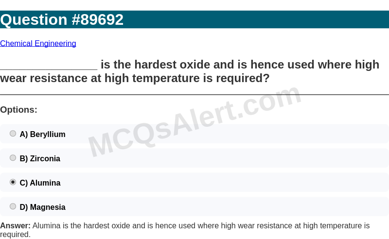 Question Screenshot