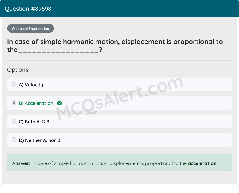 Question Screenshot