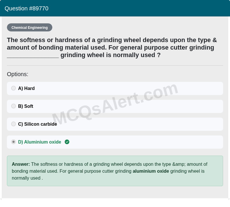 Question Screenshot