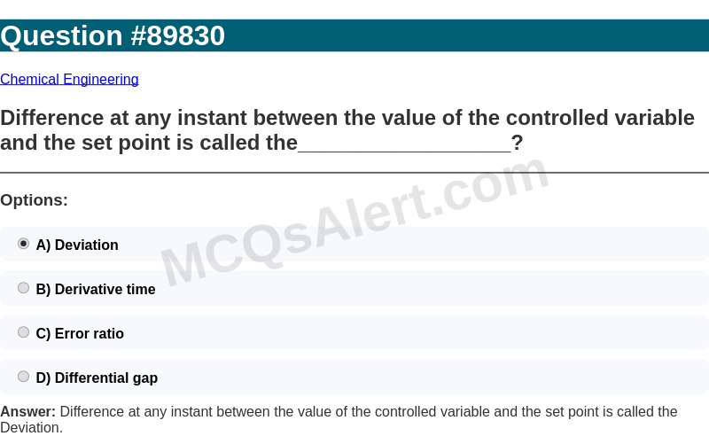 Question Screenshot
