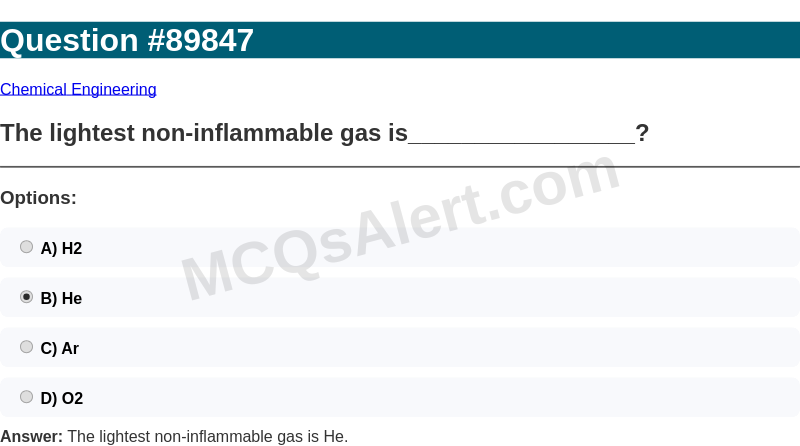 Question Screenshot