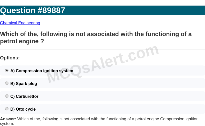 Question Screenshot