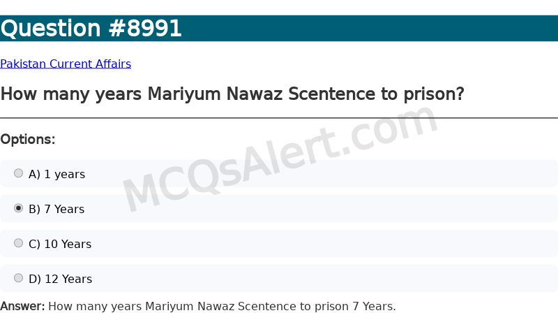 Question Screenshot