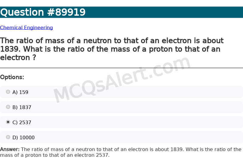 Question Screenshot