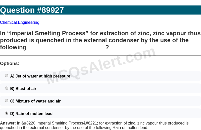 Question Screenshot