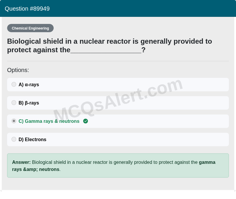 Question Screenshot
