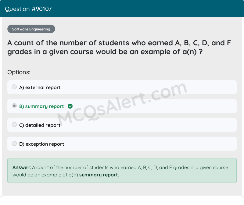 Question Screenshot