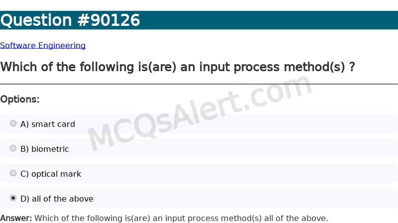 Question Screenshot