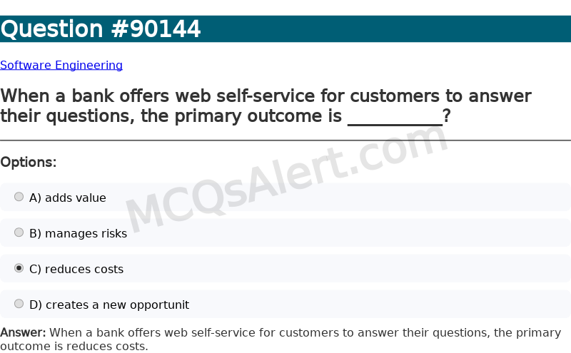 Question Screenshot