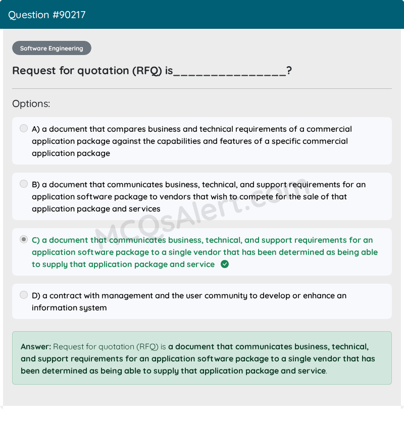 Question Screenshot
